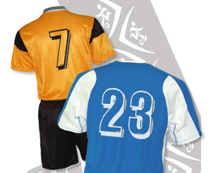 Soccer Uniform Numbers 92